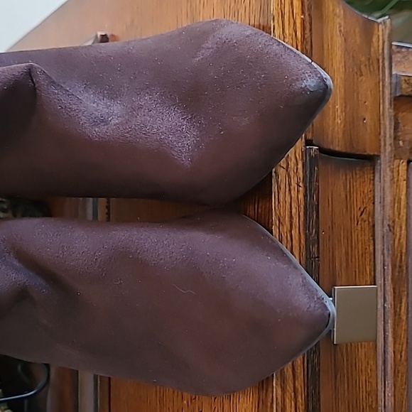 💥3for$12💥 New Directions Alysse suede & croc embossed boots, size 9 - Picture 4 of 11